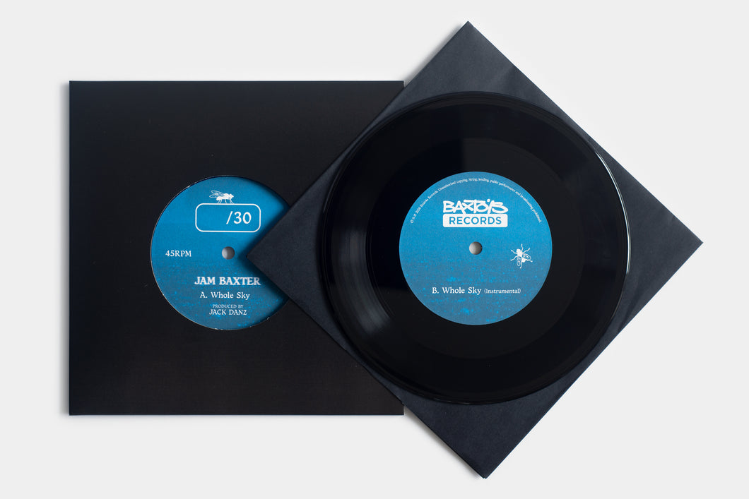 ‘Jam Baxter ‘Whole Sky’ 7” vinyl - Black’