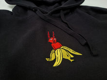 ..and then the devil appeared in my banana to tell me I was doing just fine hoodie