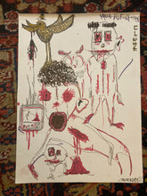 Wolfgang and Jorge Gusset on paper