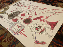 Wolfgang and Jorge Gusset on paper